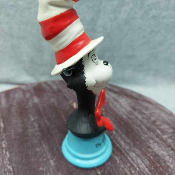 Dr. Seuss "The Cat In The Hat" Figurine 2000 Hallmark Cards with Box - Picture 4 of 9